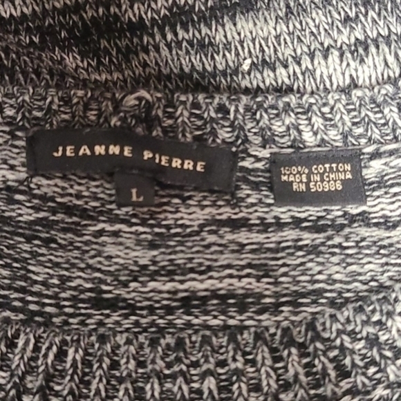 [Jeanne Pierre] Crew Neck Sweater - Size L - Picture 5 of 7